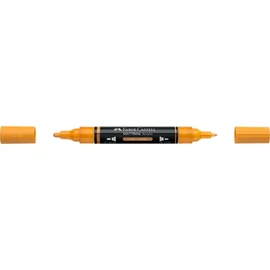Akril marker kétvégű MULTIMARK 309 Faber-Castell világos narancs