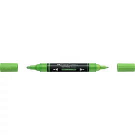 Akril marker kétvégű MULTIMARK 112 Faber-Castell levélzöld 