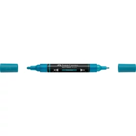 Akril marker kétvégű MULTIMARK 313 Faber-Castell türkiz 
