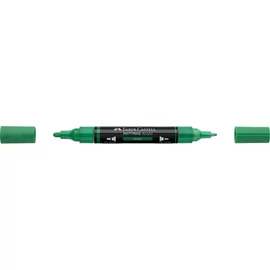 Akril marker kétvégű MULTIMARK 316 Faber-Castell zöld 