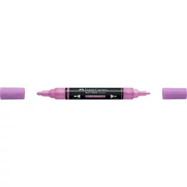 Akril marker kétvégű MULTIMARK 119 Faber-Castell világos magenta