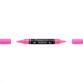Akril marker kétvégű MULTIMARK 329 Faber-Castell pink 