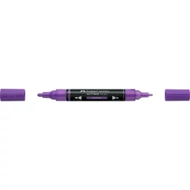 Akril marker kétvégű MULTIMARK 136 Faber-Castell levendula 