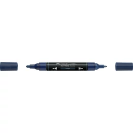 Akril marker kétvégű MULTIMARK 450 Faber-Castell indigókék 