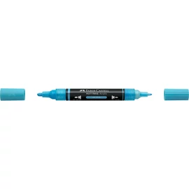 Akril marker kétvégű MULTIMARK 148 Faber-Castell jégkék 