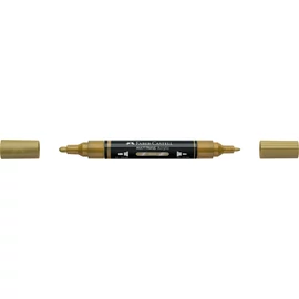 Akril marker kétvégű MULTIMARK 250 Faber-Castell arany 