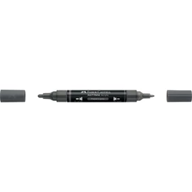 Akril marker kétvégű MULTIMARK 181 Faber-Castell Payne-szürke 