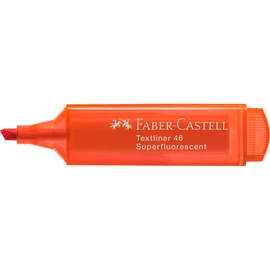 Szövegkiemelő 1-5mm vágott hegyű Faber-Castell 46 fluoreszkáló narancs 