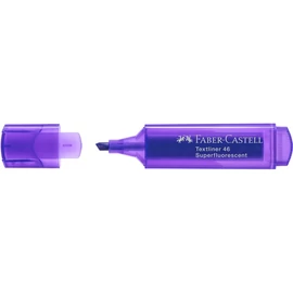 Szövegkiemelő 1-5mm vágott hegyű Faber-Castell 46 fluoreszkáló lila 