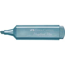 Szövegkiemelő 1-5mm vágott hegyű Faber-Castell 46 metál kék 