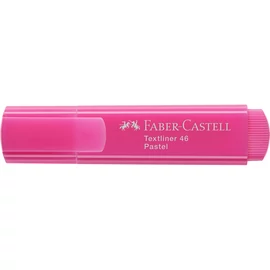 Szövegkiemelő 1-5mm vágott hegyű Faber-Castell 46 pasztell lilás rózsaszín