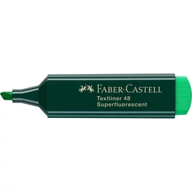 Szövegkiemelő 1-5mm vágott hegyű Faber-Castell 48 fluoreszkáló zöld 