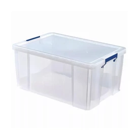 Tároló doboz, műanyag 70 liter, Fellowes® ProStore átlátszó