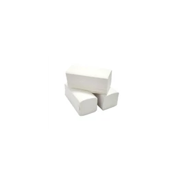 Kéztörlő 2 rétegű laminált Z hajtogatású 100 % cellulóz 200 lap/csomag 20 csomag /karton Greeny fehér