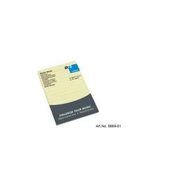 Jegyzettömb öntapadó, 100x150mm, 100lap, Info Notes, vonalas sárga