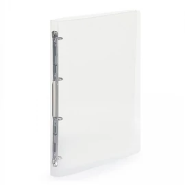 Gyűrűskönyv A4, 4 gyűrűs 2cm gerinc áttetsző PP, Karton P+P Lines transzparens