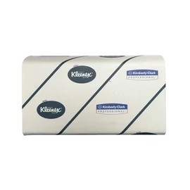 Kéztörlő 2 rétegű Z hajtogatott 124 lap/csomag 31,5 x 21,5 cm 15 csomag/karton Ultra KC Kleenex_6778 fehér