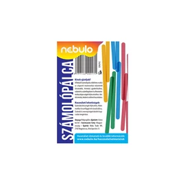 Számolópálca, műanyag, Nebulo
