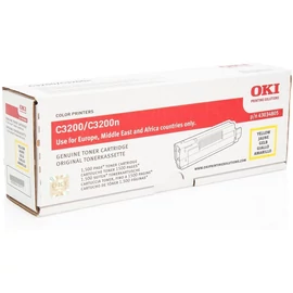 Oki C3200 toner yellow ORIGINAL leértékelt