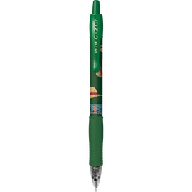 Zseléstoll 0,7mm, nyomógombos Pilot G-2 One Piece, írásszín zöld