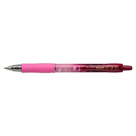 Zseléstoll 0,7mm, nyomógombos Pilot G-2 Bubble rózsaszín test, írásszín kék