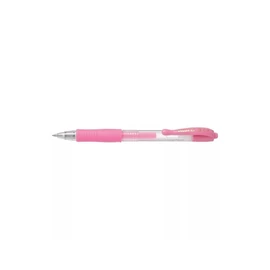 Zseléstoll 0,7mm, nyomógombos Pilot G-2, írásszín pasztell rózsaszín
