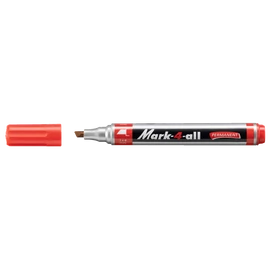 Alkoholos marker 1-4mm, vágott S Stabilo Mark-4-all 653/40 piros