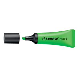 Szövegkiemelő 2-5mm, Stabilo Neon 72/33 zöld