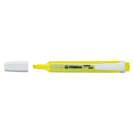 Szövegkiemelő 1-4mm, vágott hegy Stabilo Swing cool 275/24 sárga