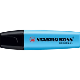 Szövegkiemelő 2-5mm, vágott hegyű, STABILO Boss original kék