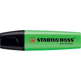 Szövegkiemelő 2-5mm, vágott hegyű, STABILO Boss original zöld