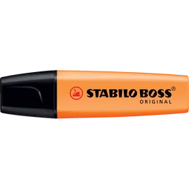 Szövegkiemelő 2-5mm, vágott hegyű, STABILO Boss original narancs