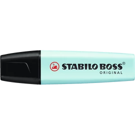 Szövegkiemelő 2-5mm, vágott hegyű, STABILO Boss original Pastel türkiz