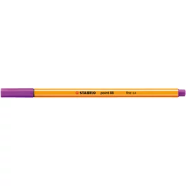 Rostirón, tűfilc 0,4mm, STABILO Point 88 rózsa