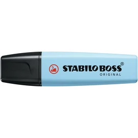 Szövegkiemelő 2-5mm, vágott hegyű, STABILO Boss original Pastel jeges kék