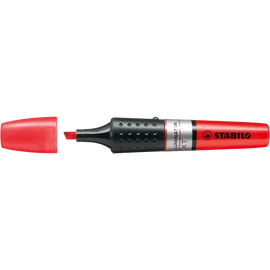 Szövegkiemelő 2-5mm, hengeres test Stabilo Luminator piros