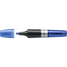Szövegkiemelő 2-5mm, hengeres test Stabilo Luminator kék