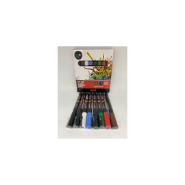 Dekormarker 0,9-1,3mm, Uni Posca PC-3M 8 db-os készlet, "HOLIDAY"