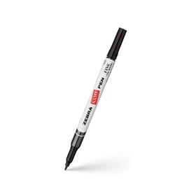 Alkoholos marker 1,5 mm, kúpos Zebra Name Pen Fine írásszín fekete