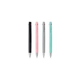 Golyóstoll 0,7 mm, háromszínű, Zebra  bLen 3C, szürke test  írásszín kék