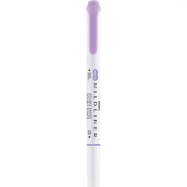 Szövegkiemelő 1,0/3,5 mm, kétvégű Zebra Mildliner Cool & Refined lila