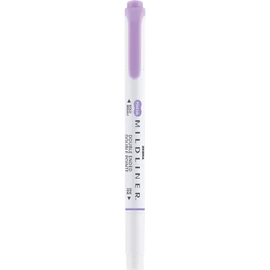 Szövegkiemelő 1,0/3,5 mm, kétvégű Zebra Mildliner Cool & Refined lila