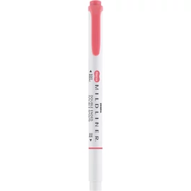 Szövegkiemelő 1,0/3,5 mm, kétvégű Zebra Mildliner Cool & Refined piros