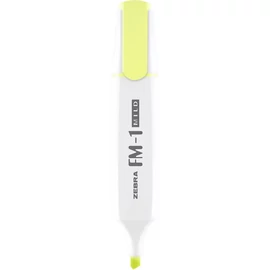 Szövegkiemelő 3,5 mm, Zebra FM-1 Mild, sárga