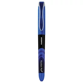 Töltőtoll 0,6 mm, Zebra Fountain pen, kék