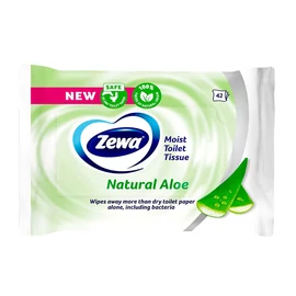 Toalettpapír nedves 42 lap/csomag Zewa Aloe Vera