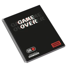 Ambar Inverse Teen A5 80 lap vonalas spirálfüzet