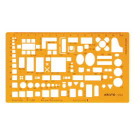 Aristo 1:100 építész bútorsablon