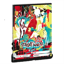 Ars Una Street Kings 24 (5357) A5 21-32 vonalas füzet