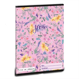 Ars Una Fleur 24 (5366) A5 21-32 vonalas füzet